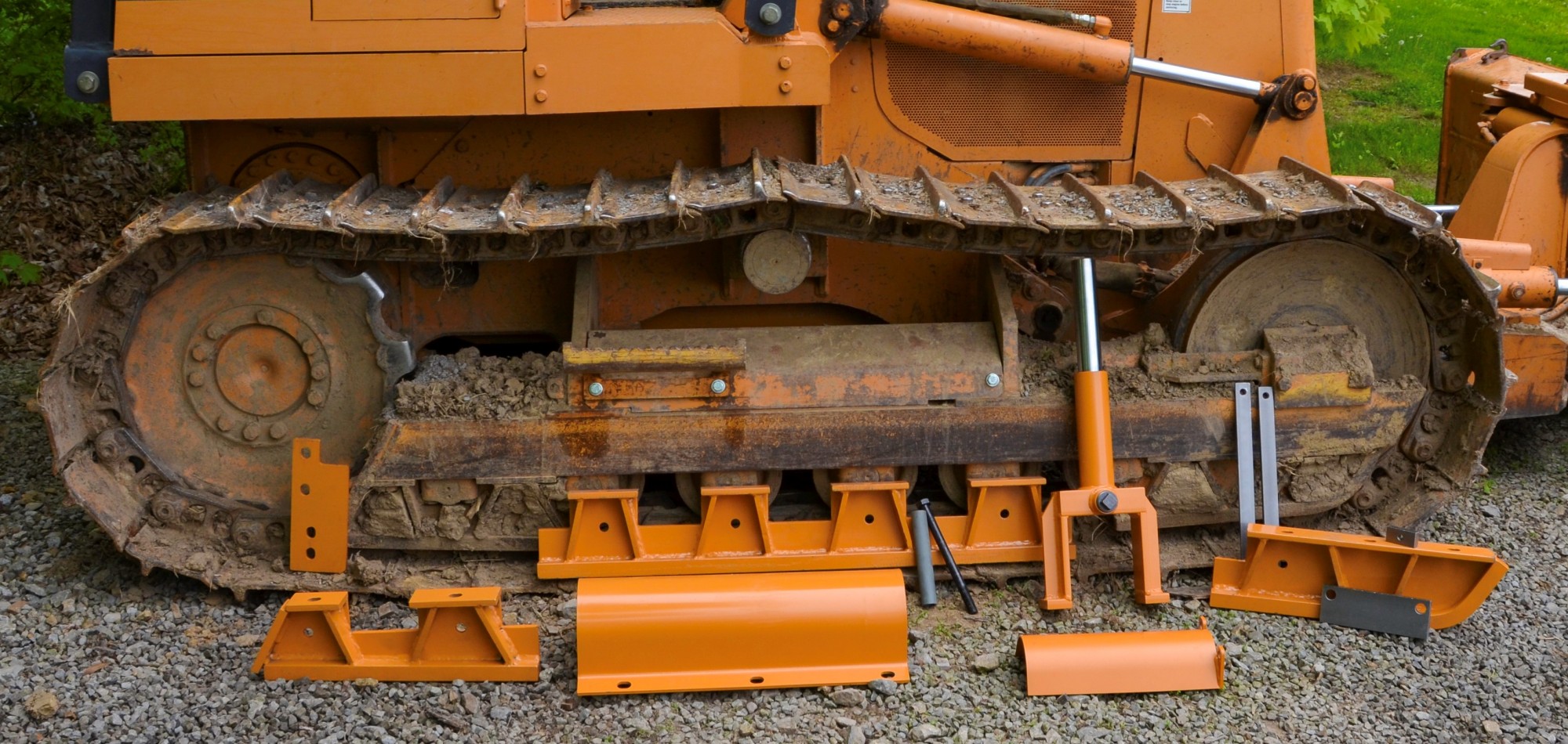 PVE Track Frame Components